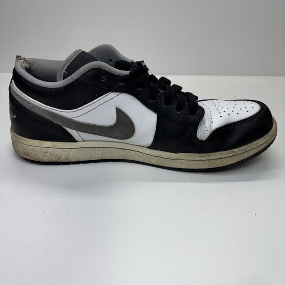 Nike Air Jordan 1 Low ‘Shadow’ Black White Grey Sneakers 553558-040 Size 8 Skate - Picture 8 of 12